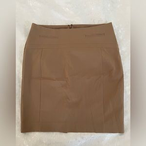 Express Tan Pencil Skirt